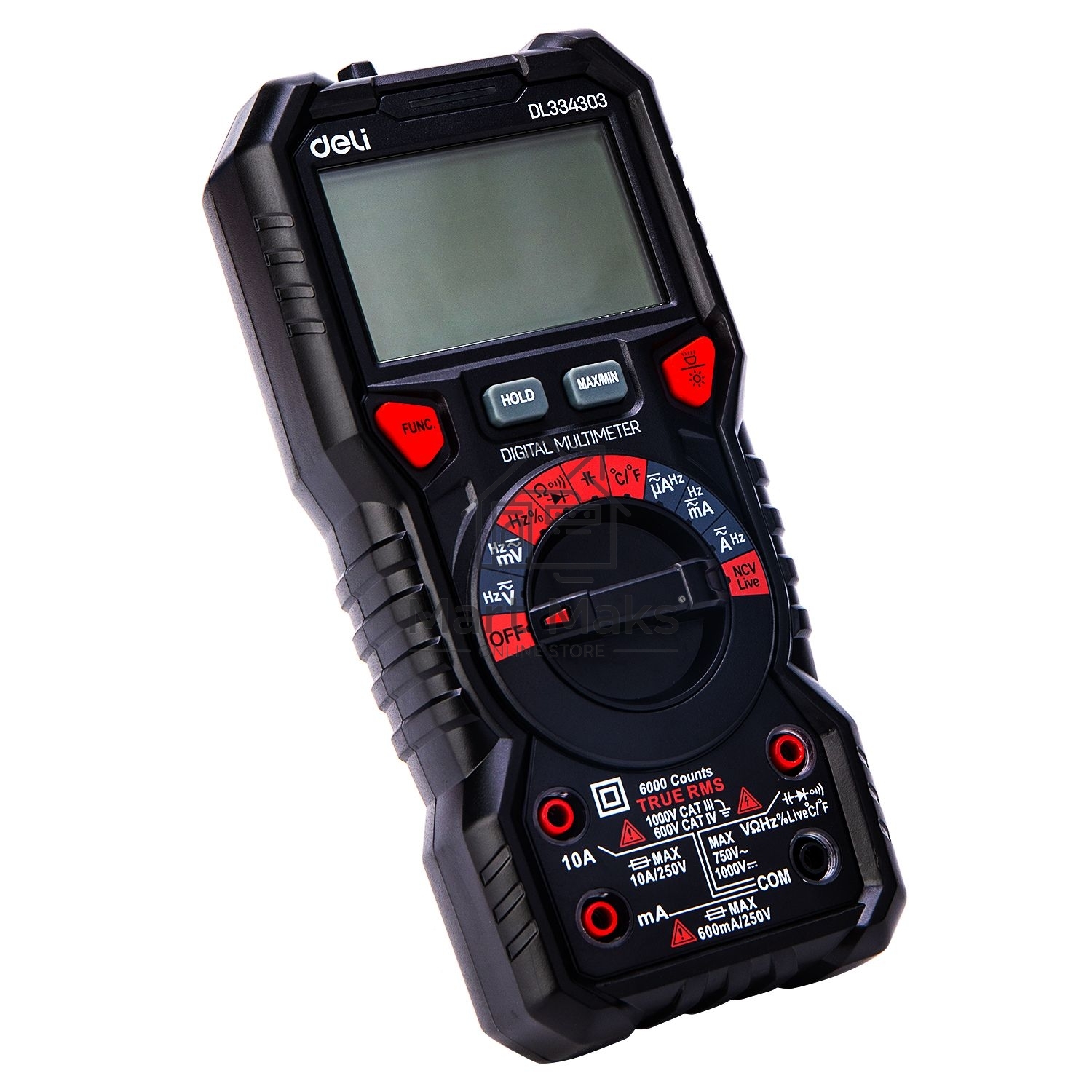 Многофункциональный цифровой мультиметр Deli DL334303