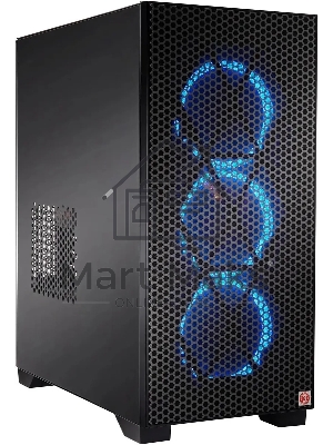 Компьютер IRU Tactio 510B7GP TWR i7 14700F (2.1) 64Gb SSD1Tb RTX5070Ti 16Gb FreeDOS GbitEth 750W черный (RUS) (2146249)