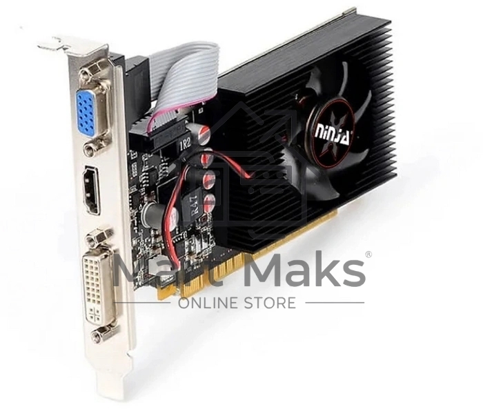 Видеокарта Ninja (Sinotex) AMD Radeon R5 230 (160SP) 1GB DDR3 64-bit DVI HDMI CRT