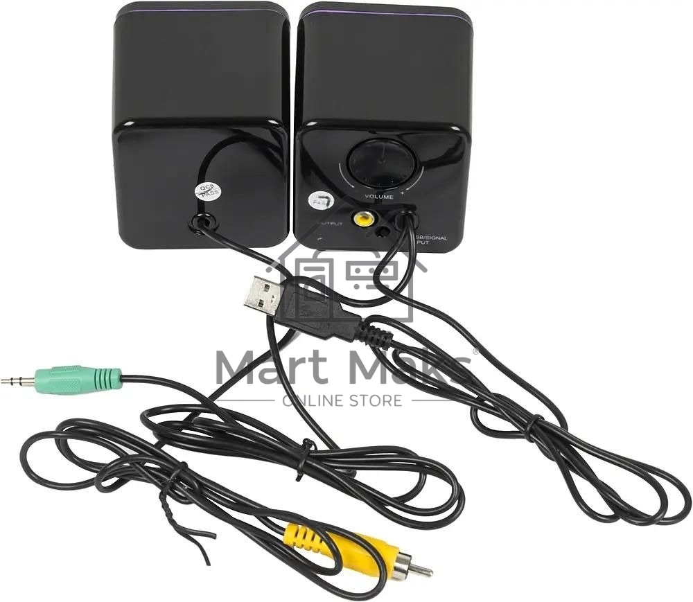 Акустическая система SVEN 315 2.0 черный 5Вт