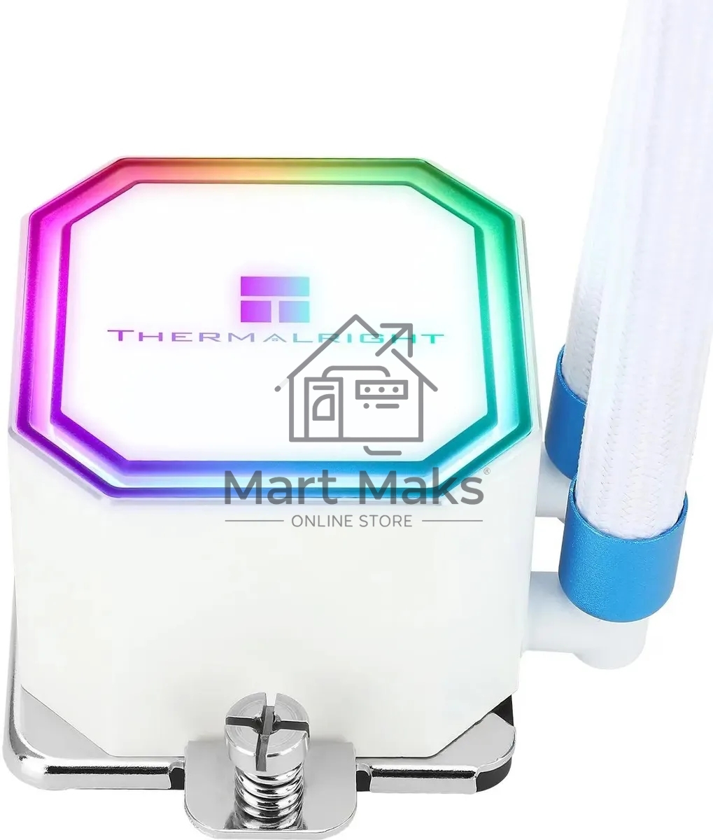 Система водяного охлаждения Thermalright Frozen Prism 360 ARGB Soc-AM5/AM4/1151/1200/2066/1700 белый 4-pin 27dB Al Ret (F-PRISM-360-WH-ARGB)