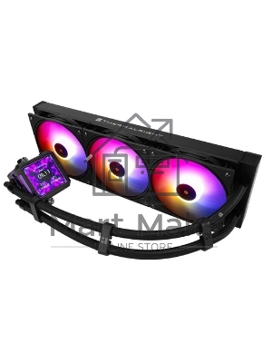 Водяное охлаждение для процессора Thermalright Frozen Warframe Pro 360 черный ARGb (360мм, черный, ARGb/Fans: 3x120мм, 70.84CFM, 29.8dBA, 2000RPM/Pump height 60мм, 23dBA, 3000RPM, Rad thickness 27mm/S: 1200, 1700, 1851, 2011, 2066, 115X, AM4, AM5)