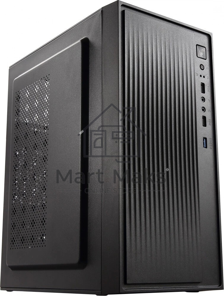 Компьютерный корпус Accord ACC-261B черный без БП mATX 1x80mm 1x92mm 2x120mm 2xUSB2.0 1xUSB3.0 audio