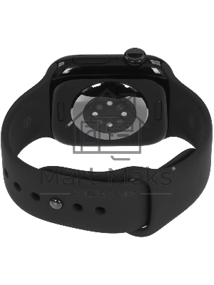 Смарт-часы Apple Watch Series 11 A3331 42мм OLED корп.черный Sport Band рем.черный разм.брасл.:M/L (MEQU4LW/A)