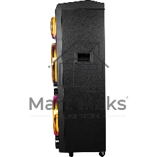 Колонка портативная Ural 23 черный 2000W 1.1 BT/3.5Jack/USB-C 15м 7000mAh (УРАЛ МОЛОТ 23)