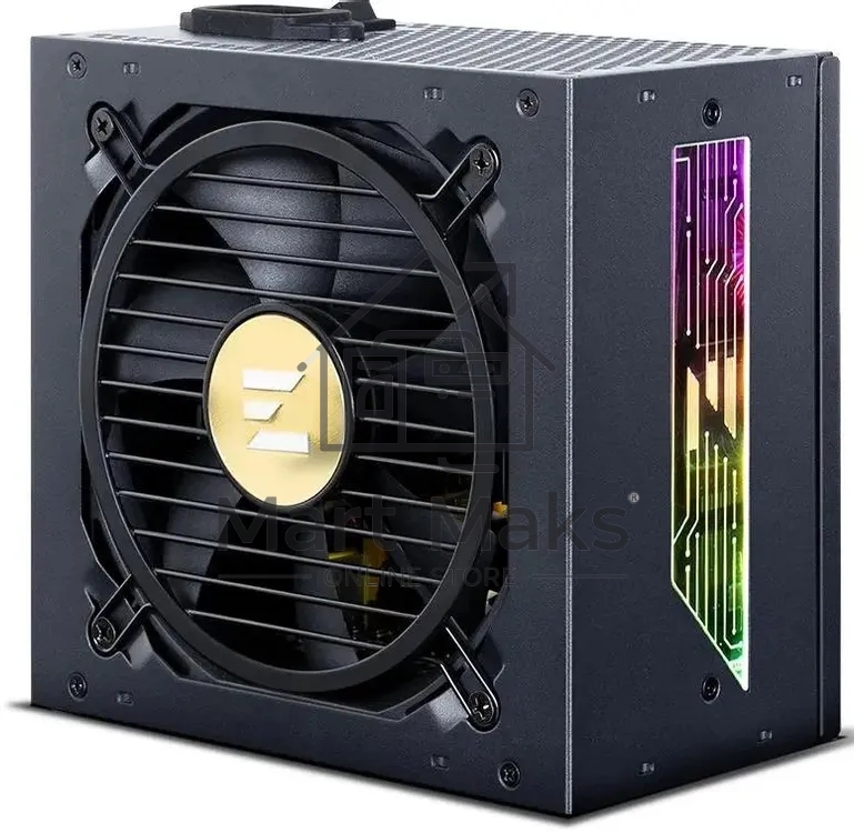 Блок питания ZALMAN TeraMax II VIEW 1000W, 1000Вт, 80+ Gold, 120мм, модульный, черный