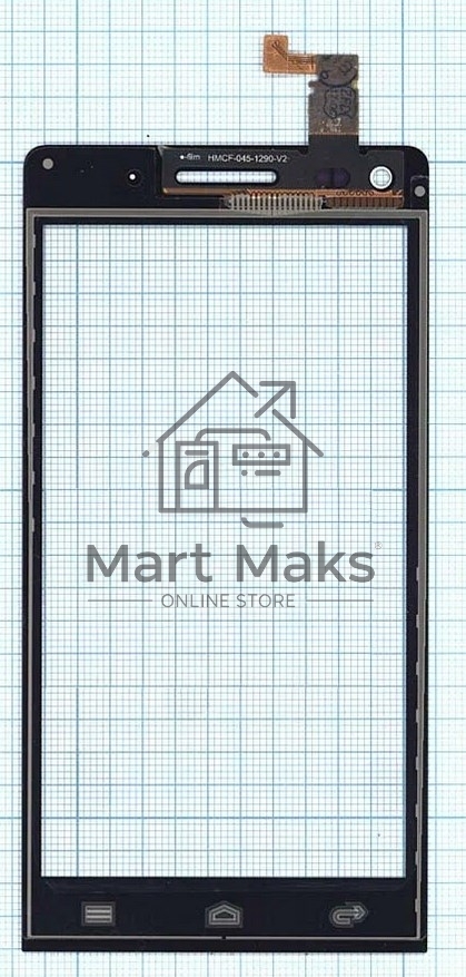 Сенсорное стекло (тачскрин) для Huawei Ascend G6, белое