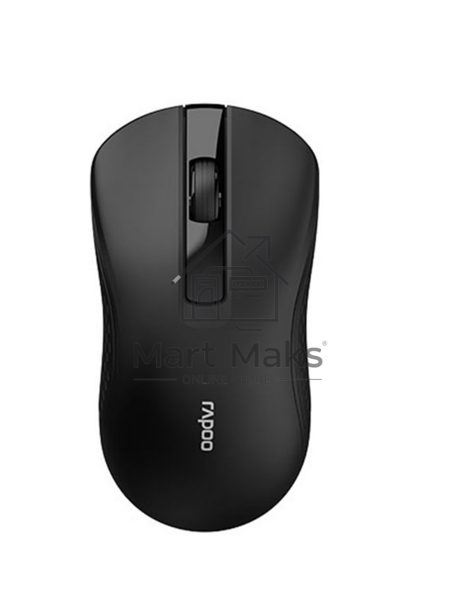 Мышь беспроводная Rapoo B20 Silent черный, 1200 dpi, Bluetooth, USB, кнопки - 3