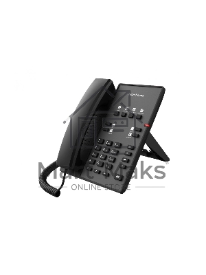 Телефон IP Fanvil H1-2 Wire черный