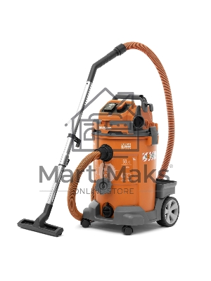 Строительный пылесос Daewoo DAVC 2500SD 1400Вт (уборка: сухая/сбор воды/выдув) оранжевый