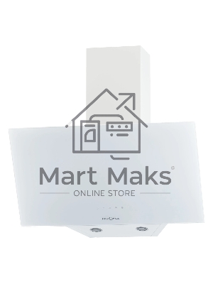 Наклонная вытяжка Krona HELGA 600 белый S