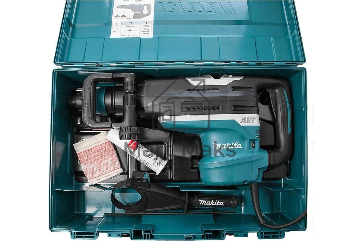 Перфоратор SDS-max Makita HR5212C 1510Вт,2реж,19.1Дж,1100-2250у\м,11.9кг,чем,ABT