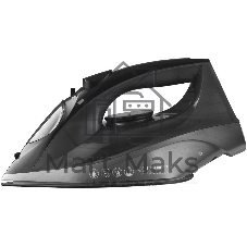 Утюг Polaris PIR 2430K черный, 2400 Вт, 50 г/мин, 165 г/мин, 270 мл