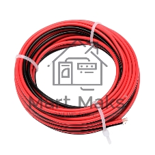 Акустический кабель Cablexpert CC-TC2Lx0,35-5M, 2x0.35мм2, 5м, черно-красный, пакет