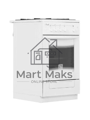 Плита газовая Лысьва ГП 400 М2С-2У белый, конфорок 4 шт, духовка 51 л, 50 см x 84 см x 60 см