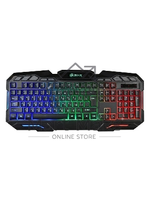 Клавиатура проводная Oklick 700G Dynasty, USB, черный