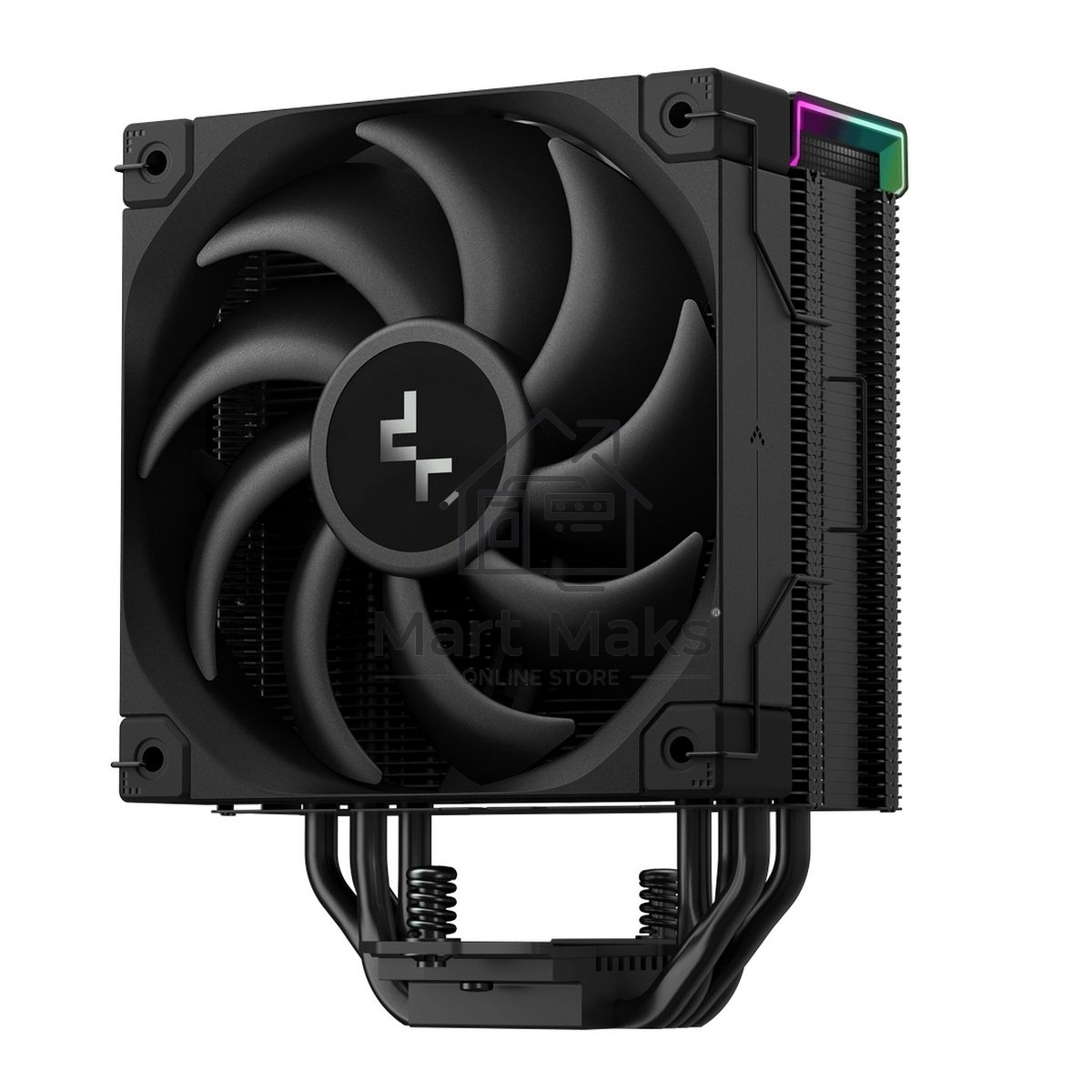 Кулер для процессора DEEPCOOL AK400 DIGITAL PRO черный, 120 мм, алюминий/медь, 1750 об/мин, 25 дБ, 4 pin, 220 Вт, 159 мм