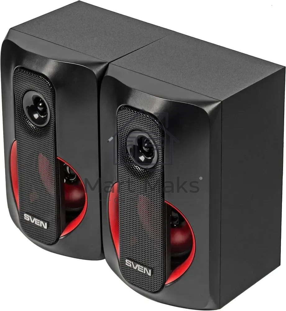 Колонки SVEN MS-304 черный ~ 230 В, 50 Гц, сабвуфер: 159х 272 х 245, вес 3,3