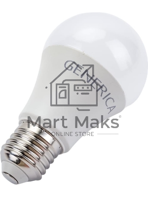 Лампа светодиодная A60 груша 15Вт 230В 4000К E27 GENERICA