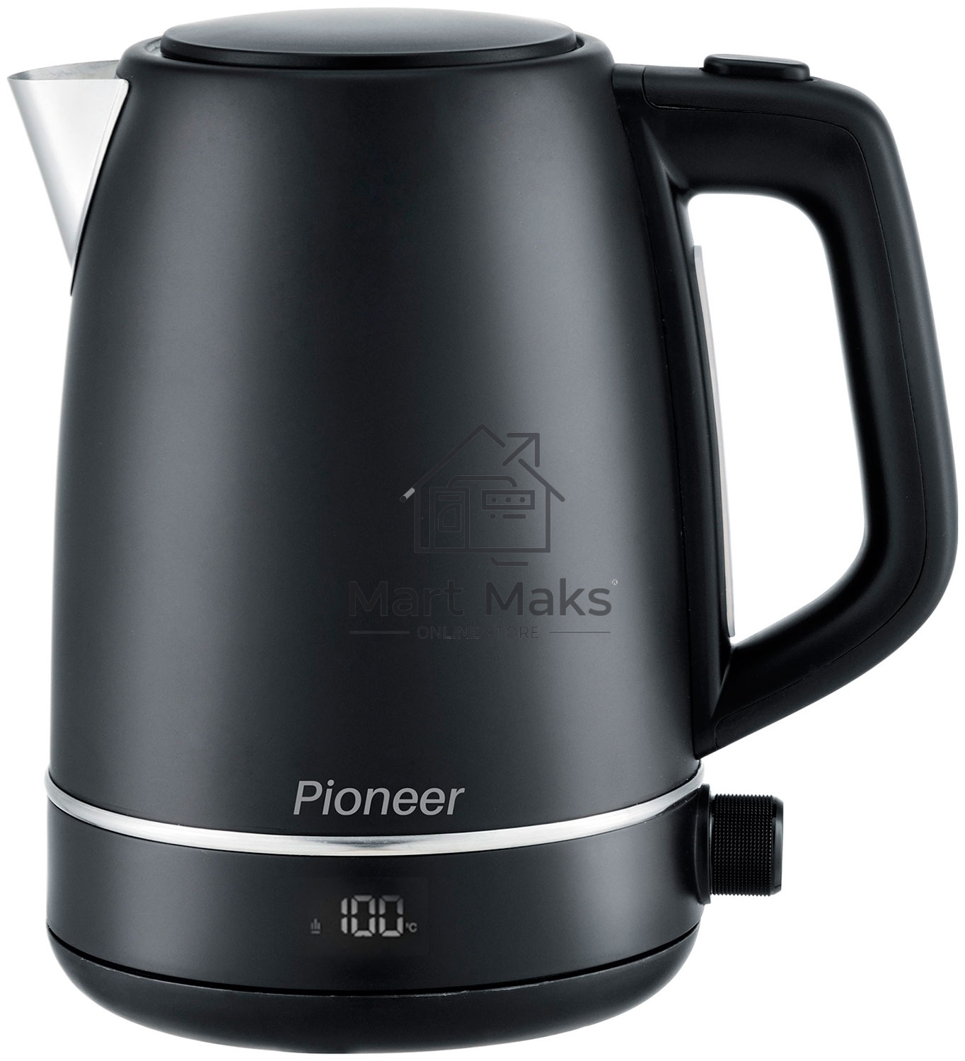 Чайник Pioneer KE568M 2200 Вт, 1.7 л, черный