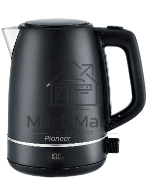 Чайник электрический Pioneer KE568M 2200 Вт, 1.7 л, черный