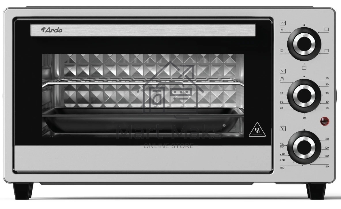 Мини-печь ARDO MO2551S2 серебристый