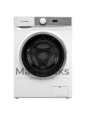 Стирально-сушильная машина Kuppersberg WDM 470 W, High-Tech, отдельностоящая, глубина 52.5 см, загрузка 8 кг, загрузка при сушке 6 кг, 14 программ, 1400 об/мин, инверторный BLDC двигатель, сенсорное/поворотное управление, пар, самодиагностика, дозагрузка 