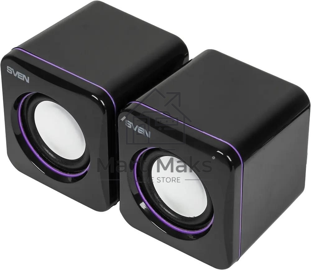 Акустическая система SVEN 315 2.0 черный 5Вт