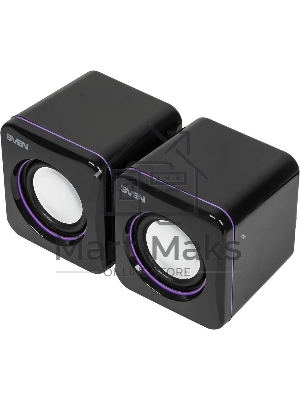 Акустическая система SVEN 315 2.0 черный 5Вт