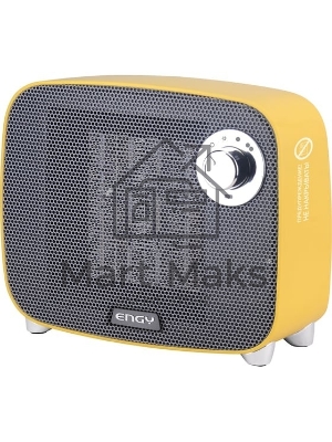 Тепловентилятор Engy PTC-321 желтый, 1500 Вт, 15 м2, термостат