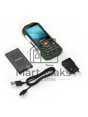 Мобильный телефон Maxvi T19 зеленый