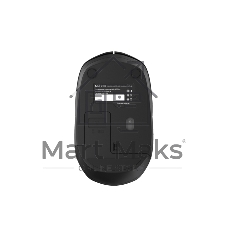 Мышь беспроводная Maxvi MWS-03 черный, 4 кнопки, 1600 dpi