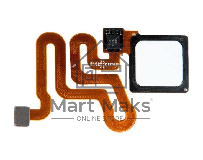 Кнопка HOME в сборе с механизмом и шлейфом для Huawei P9 Lite/G9, белый