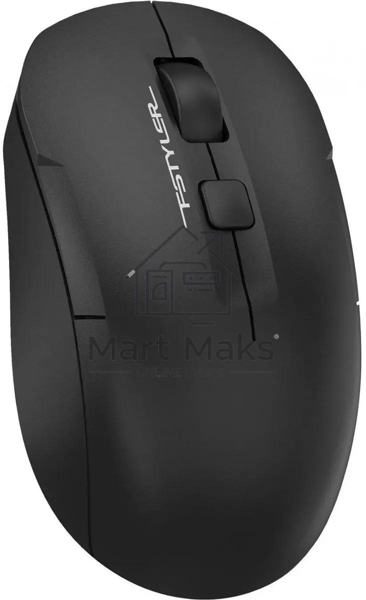 Мышь беспроводная A4Tech Fstyler FG16CS Air2 черный, 2000 dpi, радиоканал, USB, кнопки - 4
