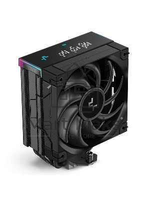 Кулер для процессора DEEPCOOL AK400 DIGITAL PRO черный, 120 мм, алюминий/медь, 1750 об/мин, 25 дБ, 4 pin, 220 Вт, 159 мм