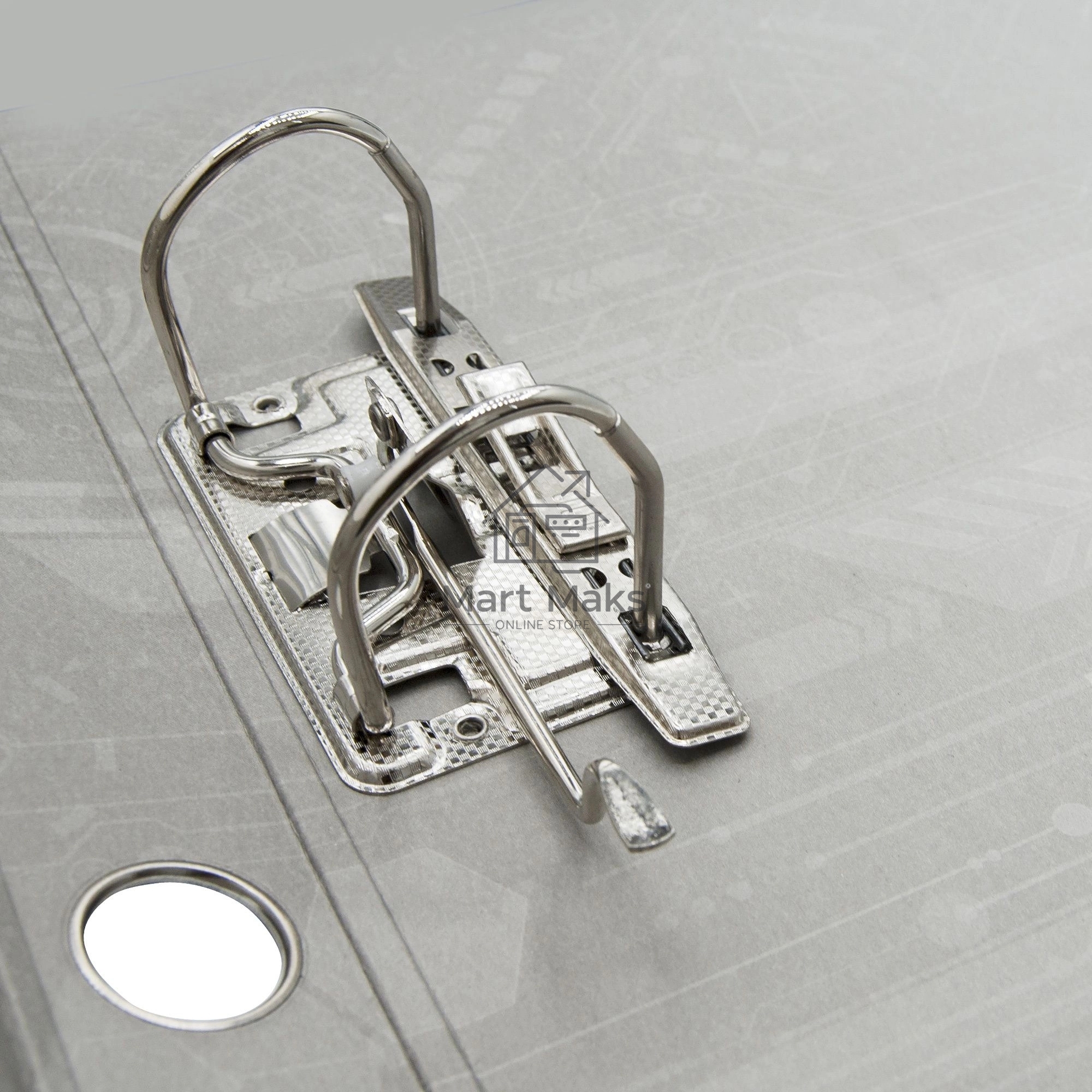 Папка-регистратор Silwerhof 2013374 A4 50мм, ПВХ/бумага желтый, металлическая окантовка, сборная (упаковка: 2шт)