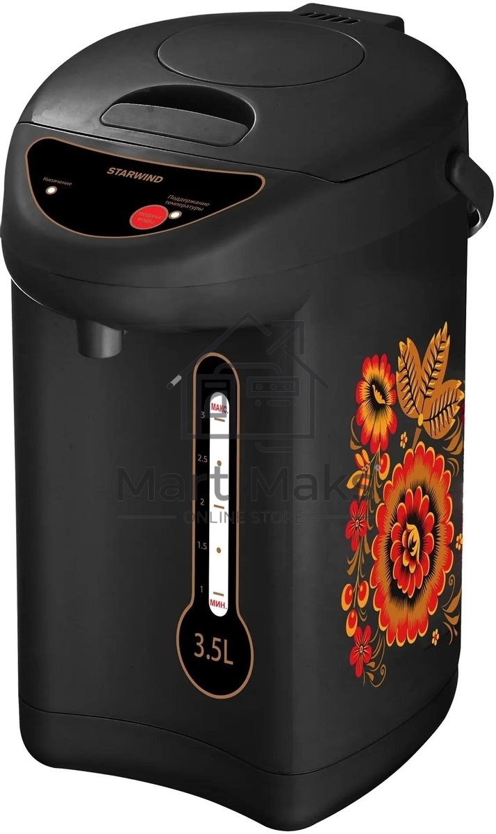 Термопот Starwind STP1830 3.5 л, 750 Вт, черный