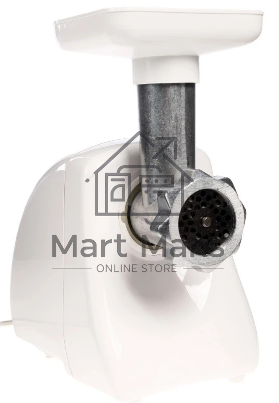 Мясорубка электрическая Ротор Экстра М ЭМШ 35/250-1 белый, 1500 Вт, 0.6 кг/мин, защита от перегрузки, насадки - 2