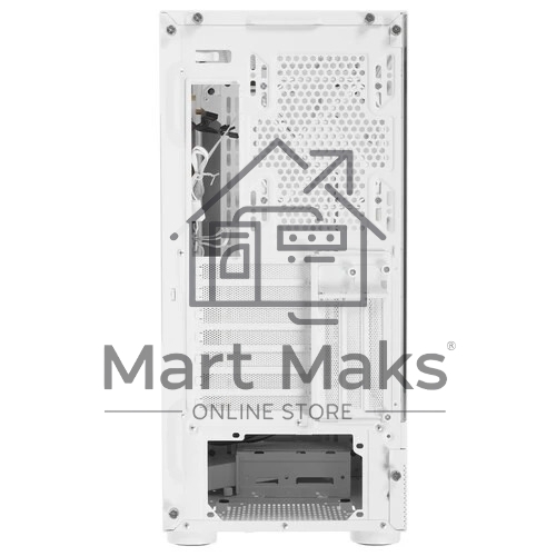 Компьютерный корпус PCCooler IE200 WH, Tempered Glass Full Tower, белый, TG, SPCC, 1x120mm ARGB E-ATX, ATX, mATX, mITX 180/380/220mm 4x2.5