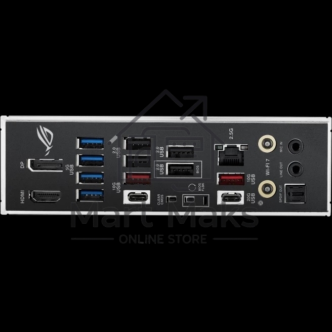 Материнская плата ASUS ROG STRIX B850-F GAMING WIFI, AM5, AMD B850, 4xDDR5, 2xSATA, 4xM.2, 1xPCIe 5.0 x16, 1xPCIe 4.0 x16, 1xPCIe x4, 1xDP, 1xHDMI, 1x2.5Gb LAN, 1xUSB-C 20Gbps, 1xUSB-C 10Gbps, 3xUSB-A 10Gbps, 4xUSB 5Gbps, 4xUSB 2.0, 3x3.5 мм, 7.1, ATX