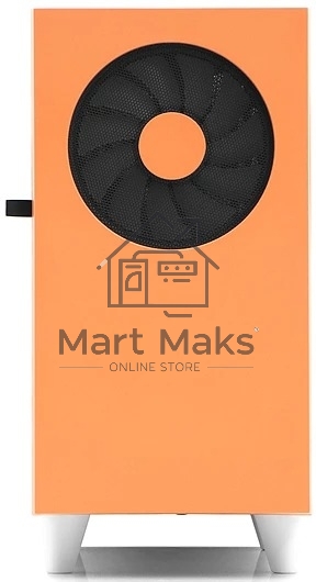 Компьютерный корпус WIZMAX EM1 Woofer, mATX, mITX оранжевый, Mini-Tower, без БП, TG, 1x160mm + 1x120mm LED, 1xUSB-A 3.0 + 2xUSB-A 2.0