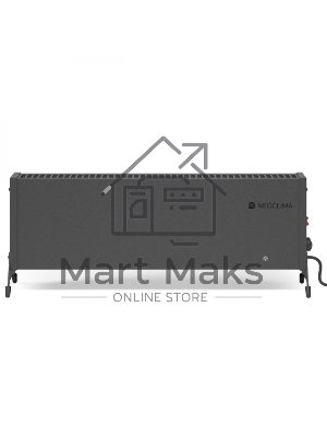 Конвектор Neoclima Nano 2000B черный, 2000 Вт, 25 м2, термостат