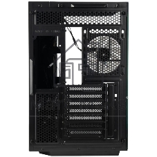 Корпус Eurocase M430ZAF Black, Midi-Tower, чёрный, 4 x 120 мм (3 x 120 мм на боковой панели, 1 x 120 мм на задней)