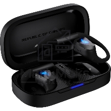 Гарнитура ASUS ROG Cetra Open Wireless Gaming Earbuds чёрный, беспроводная, радиоканал, до 16 ч, подсветка, совместимость с PS5