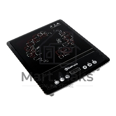 Плита настольная электрическая Sakura SA-7152Q чёрный, 2 кВт, индукция, конфорки - 1, закаленное стекло, сенсор