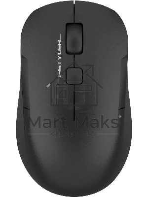 Мышь беспроводная A4Tech Fstyler FG16CS Air2 черный, 2000 dpi, радиоканал, USB, кнопки - 4