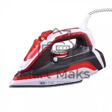 Утюг BQ SI1002 белый/красный, 2600 Вт, 30 г/мин, 140 г/мин, 320 мл
