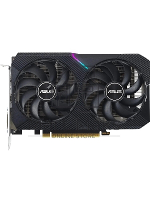 Видеокарта Asus NVIDIA GeForce RTX 3050 8192Mb DUAL-RTX 3050-O8G-V2 PCI-E 4.0 128 GDDR6 1822/14000 DVIx1 HDMIx1 DPx1 Ret