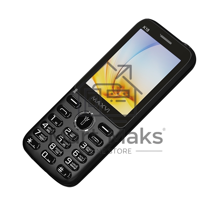 Мобильный телефон Maxvi K18 черный
