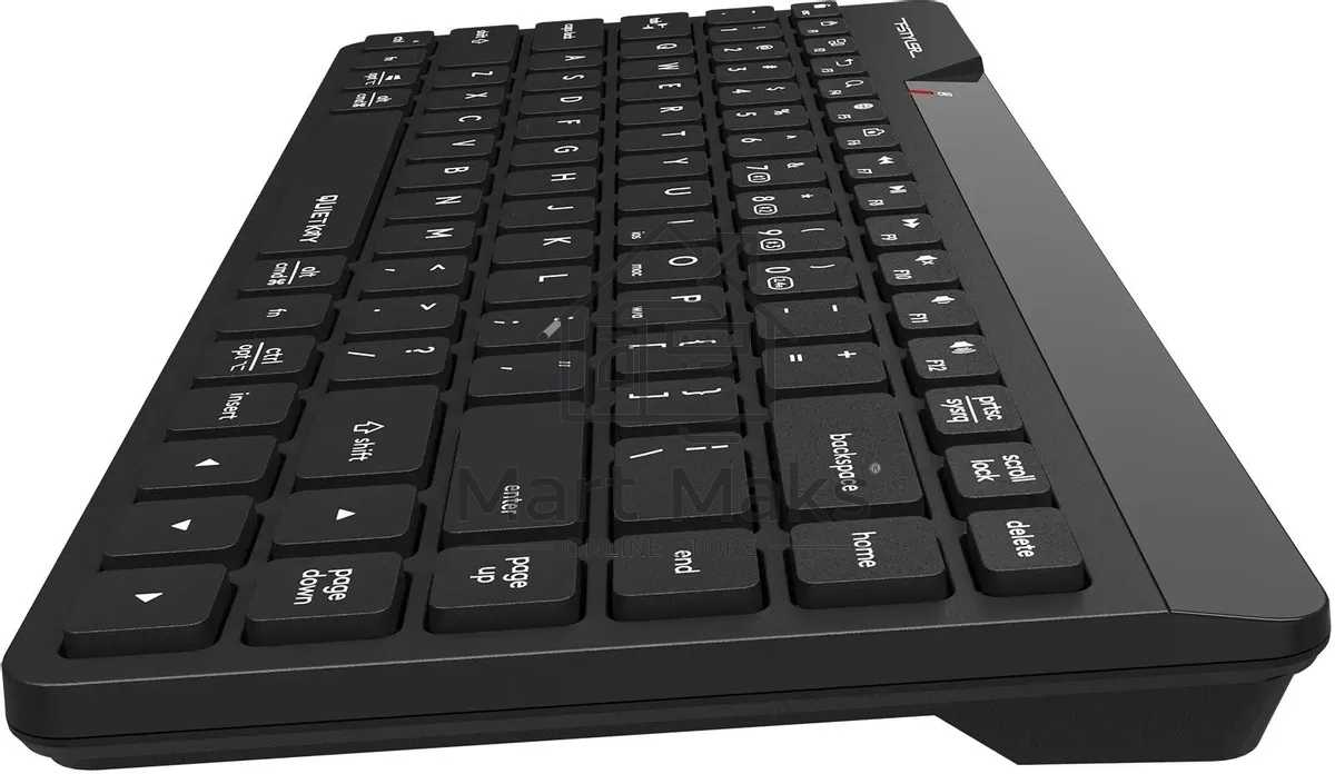 Клавиатура A4Tech Fstyler FBK22 AS беспроводная, USB, Bluetooth/Радиоканал, черный